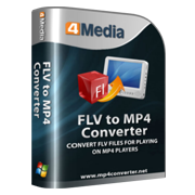 4Media FLV to MP4 Converter