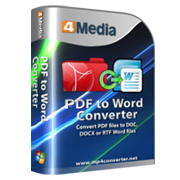 4Media PDF to Word Converter