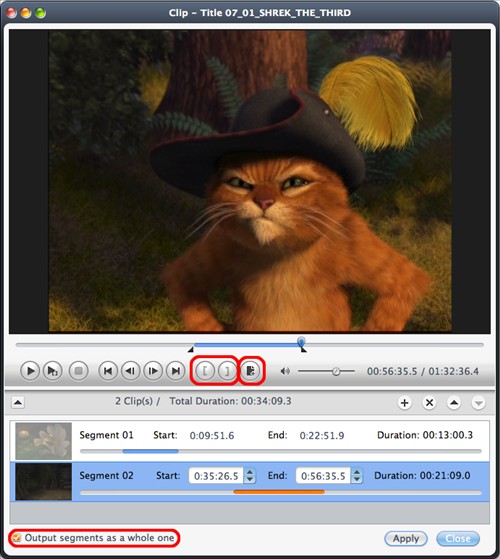 Clip Video Segments