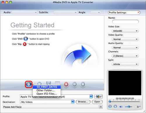 DVD to Apple TV Converter for Mac
