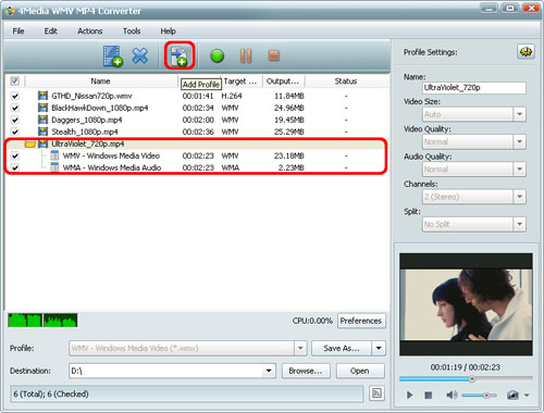 how do i convert mp4 video to wmv