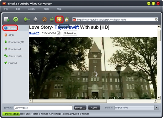 how do i convert Youtube Videos