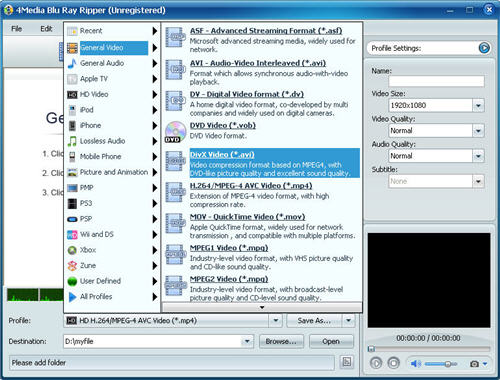 How to rip Blu-ray to DivX