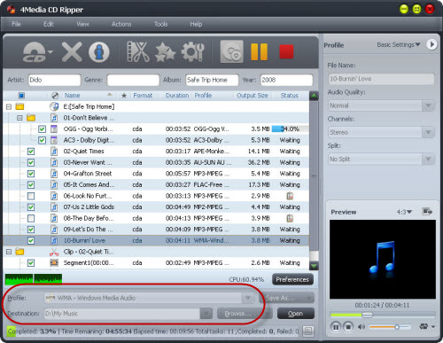How to convert CD to MP3