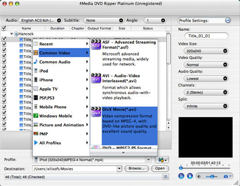 How to convert DVD to MPEG on Mac