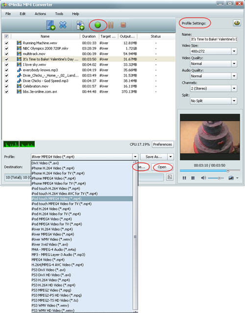How to convert AVI to iPod touch