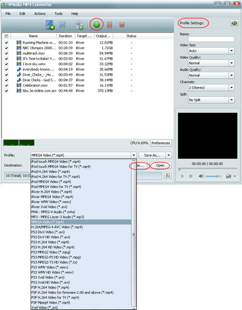 How to convert WMV to MP4